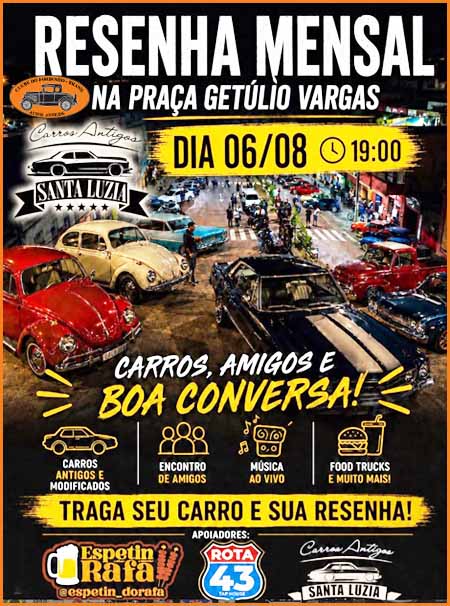 Resenha Mensal Carros e Amigos