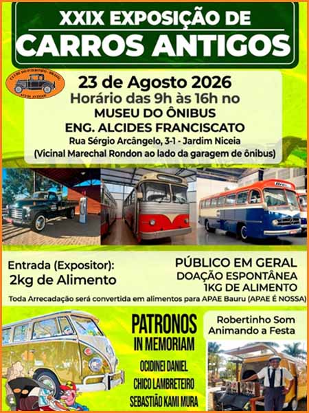 XXIX Exposição de Carros Antigos