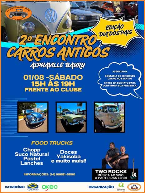 2º Encontro de Carros Antigos
