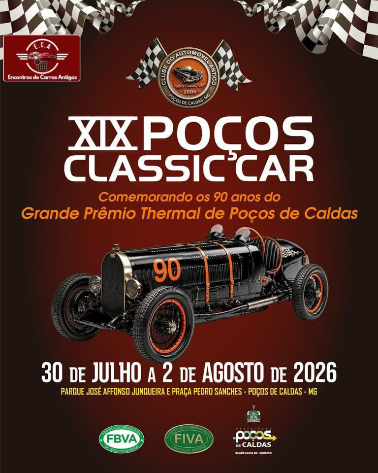 XIX Poços Classic Car - Poços de Caldas, MG
