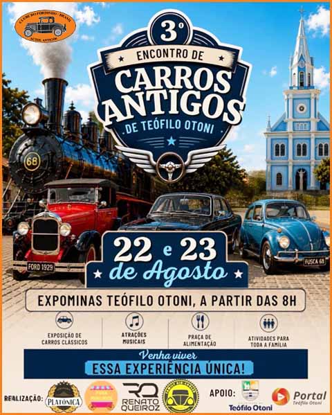 3º Encontro de Carros Antigos