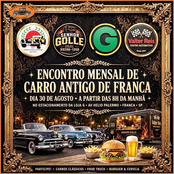 Encontro Mensal de Carros Antigos