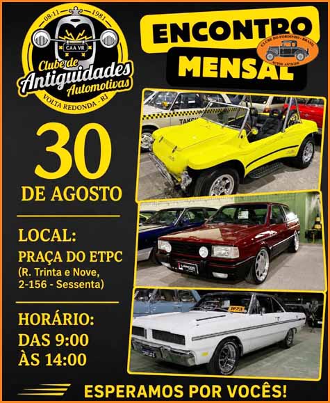 Encontro Mensal Clube de Antiguidades