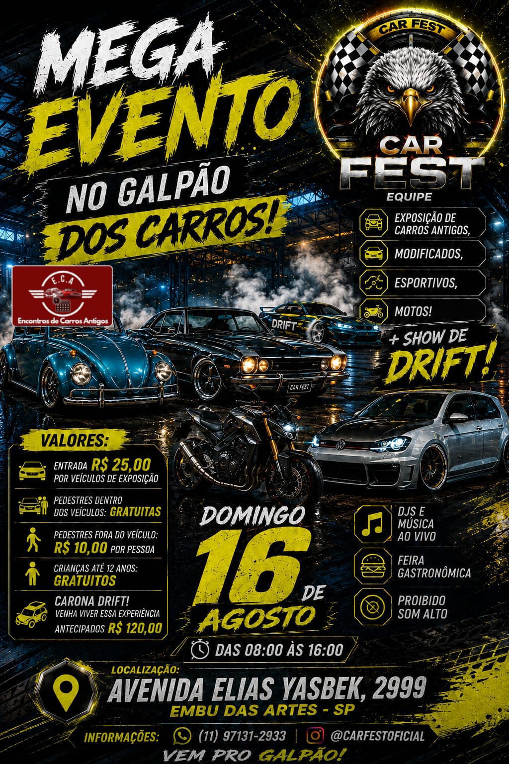 Mega Evento do Galpão dos Carros - Centro, Embu das Artes, SP