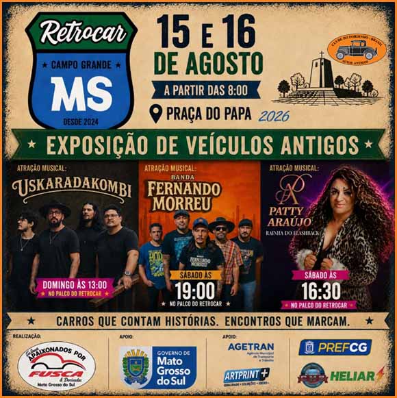 Exposição de Veículos Antigos
