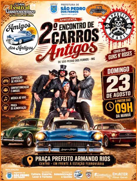 2º Encontro de Carros Antigos