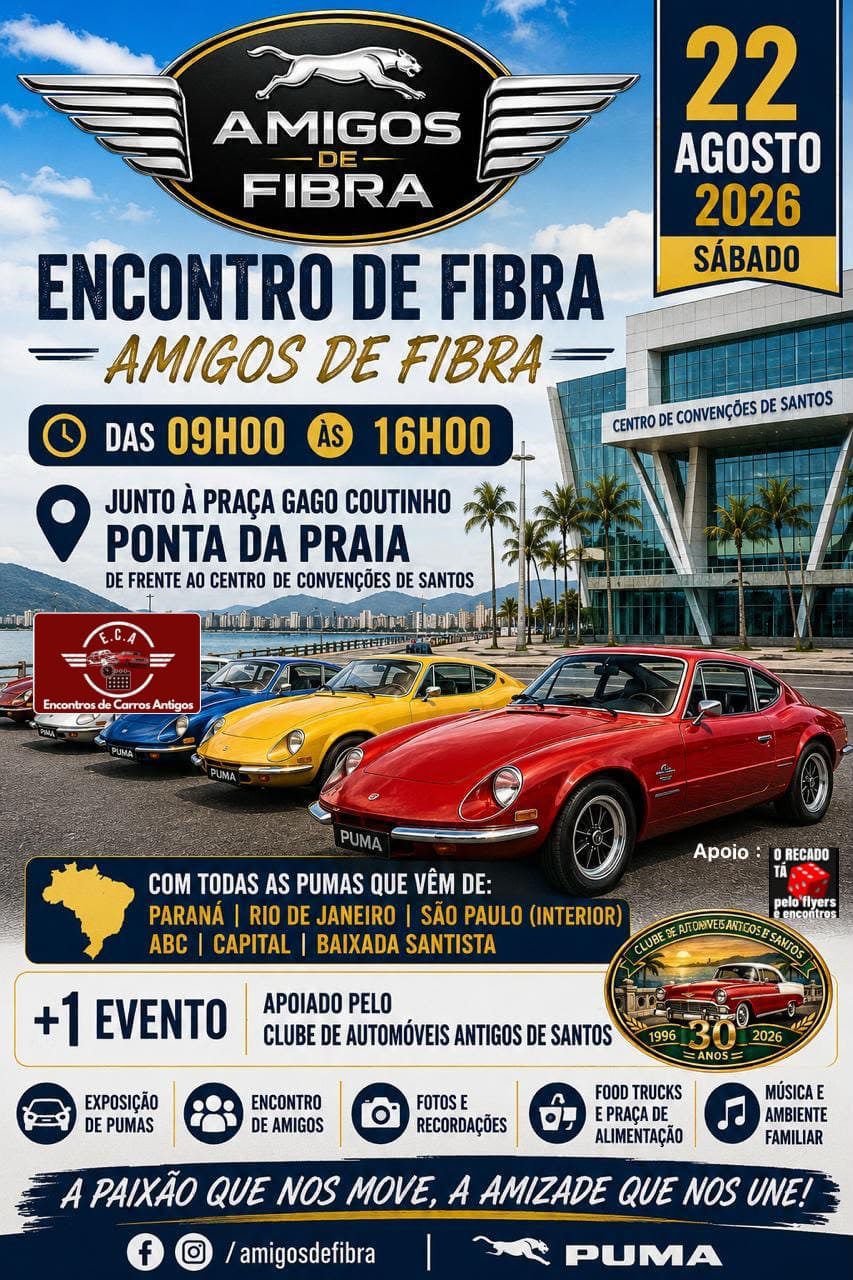 ENcontro de Fibra nos Amigos de Fibra - Ponta da Praia, Santos, SP
