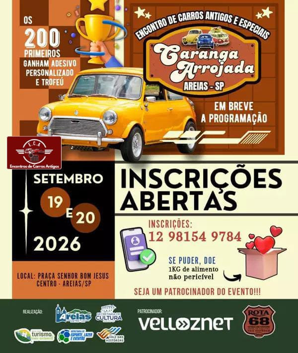 Caranga Arrojada - Areias, SP