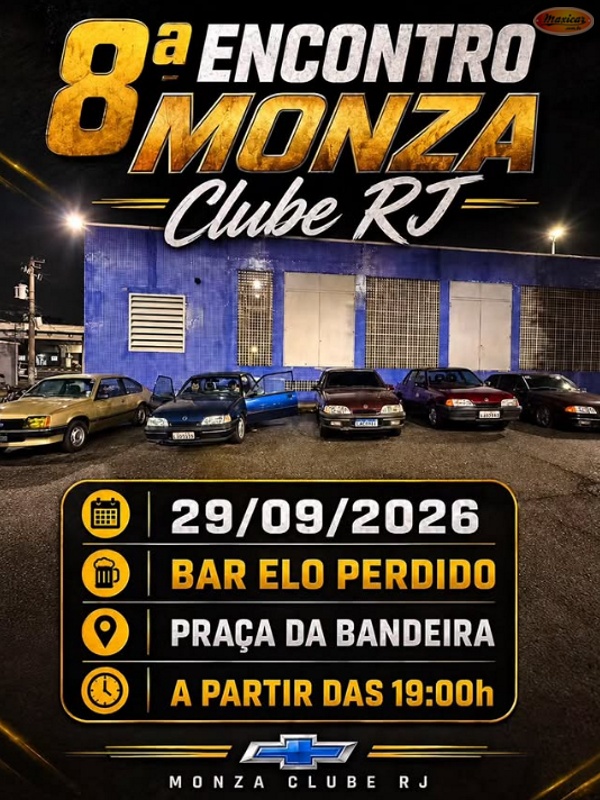 8º Encontro Monza Clube RJ