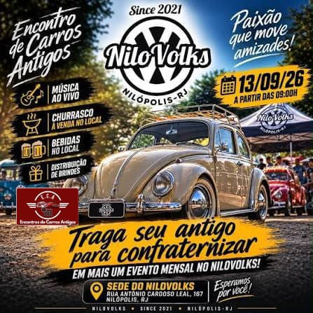 Encontro mensal Nilovolks - Nilópolis, RJ