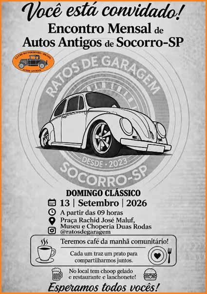 Encontro Mensal de Autos Antigos