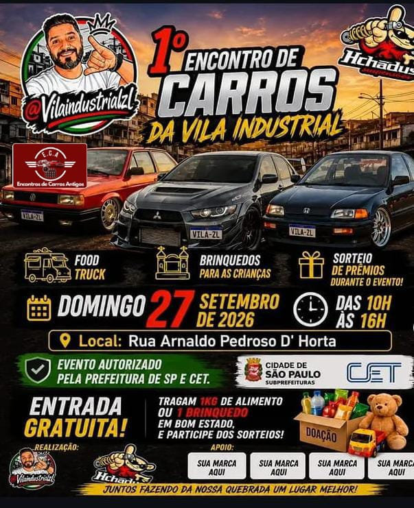 1º encontro da vila industrial - São Paulo, SP