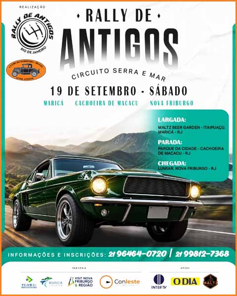 Rally de Antigos - Circuito Serra e Mar
