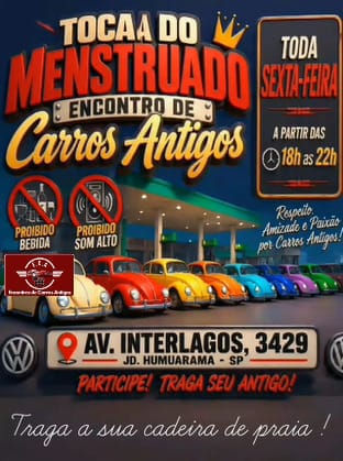 Toca do Menstruado Encontro de Antigos - São Paulo, SP