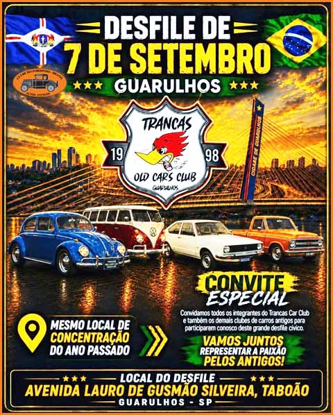 Desfile de 7 de Setembro - Trancas Car