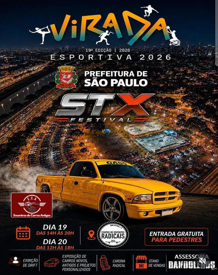 Virada Esportiva 2026 STX Festival 19ª edição - São Paulo, SP