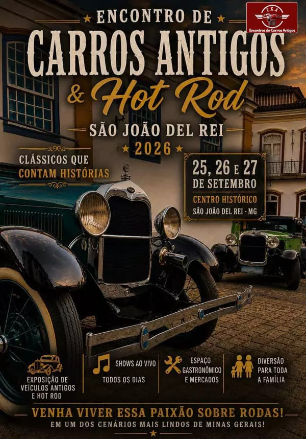 Encontro de antigos & Hot Rod - São João Del Rei, MG
