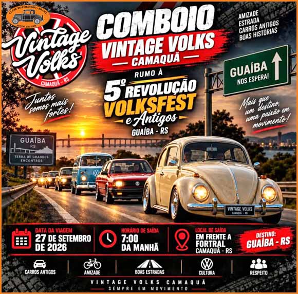 Vintage Volks - Comboio
