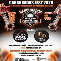 Carburados Fest 2026 - Porto Ferreira, SP