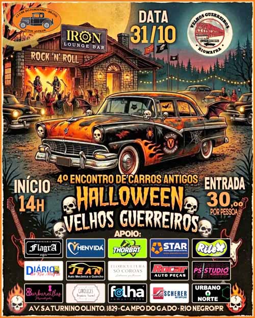 4º Encontro de Carros Antigos