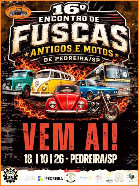 16º Encontro de Fuscas, Antigos e Motos