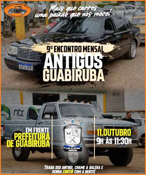 9º Encontro Mensal Antigos Guabiruba