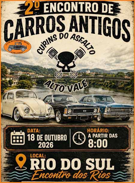 2º Encontro de Carros Antigos