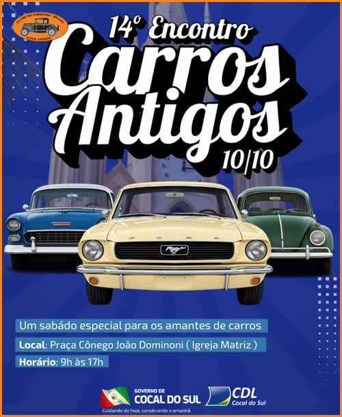14º Encontro de Carros Antigos