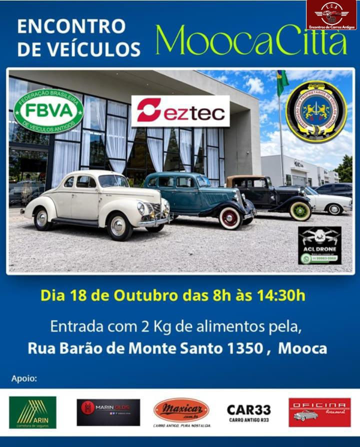 Encontro de veículos Mooca Citta - São Paulo, SP