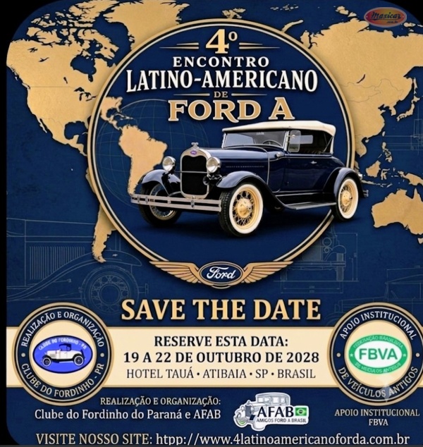 4º Encontro Latino-Americano de Ford A