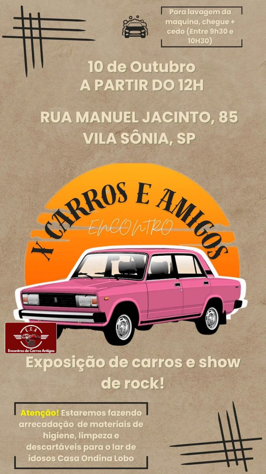 X Carros e Amigos Encontro - São Paulo, SP