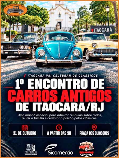 1º Encontro de Carros Antigos