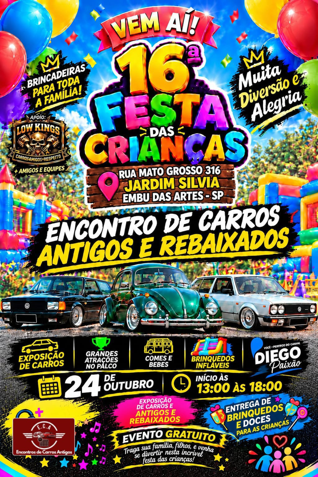 16ª festa das crianças - Embu das Artes, SP