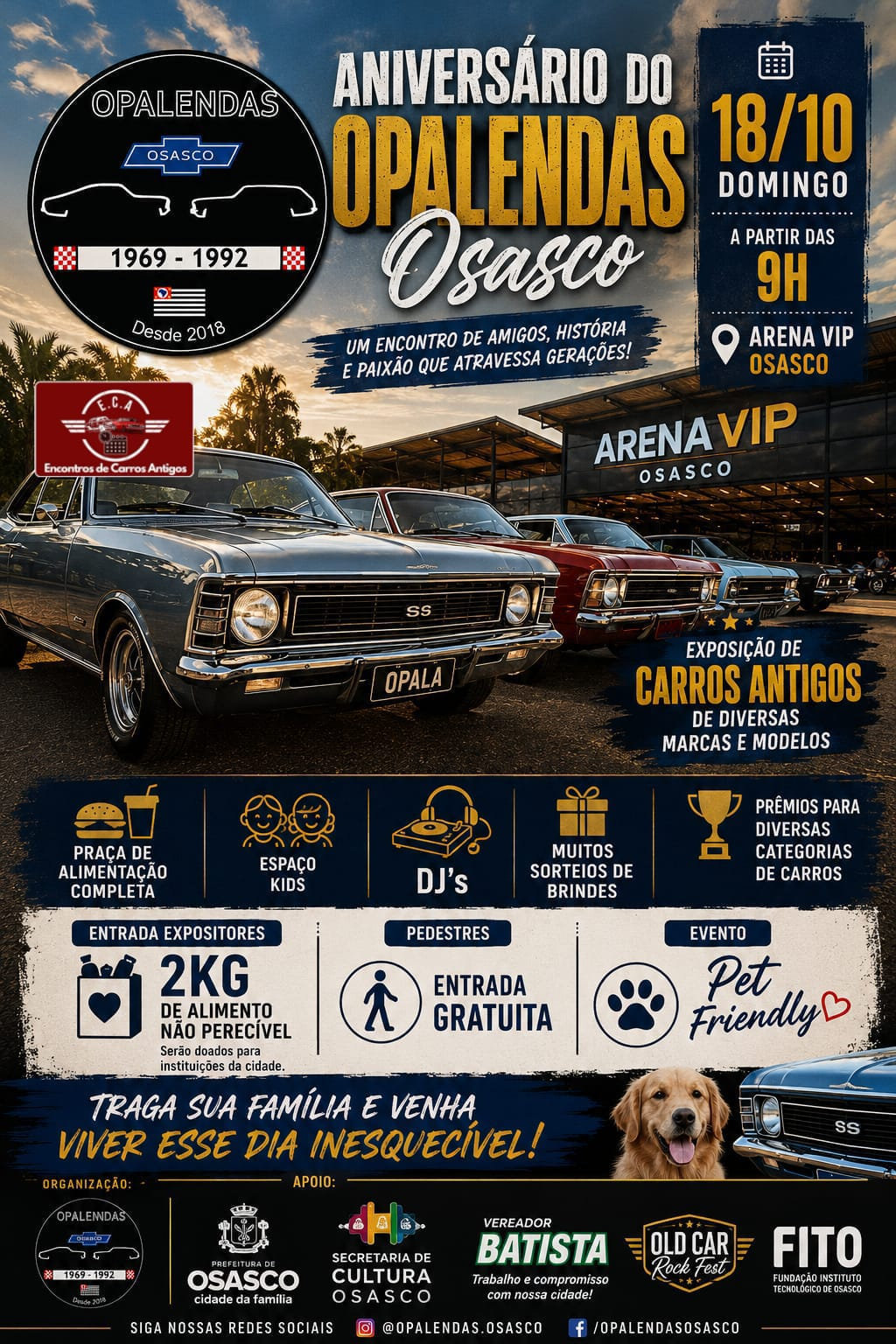 Aniversário do Opalendas - Osasco, SP