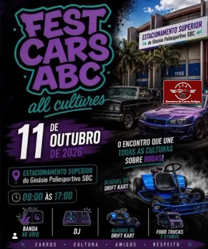 Fest Cars ABC all cultures - São Bernardo do Campo, SP