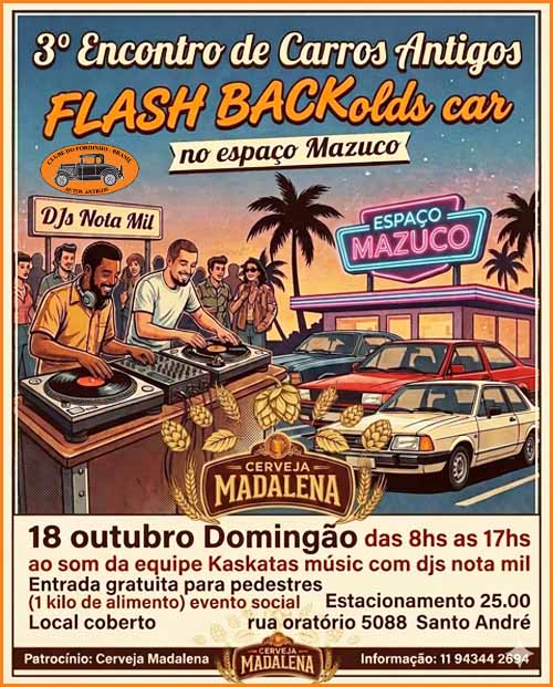 3º Encontro de Carros Antigos - Flash Back