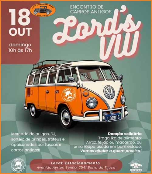 Encontro de Carros Antigos Lord's VW
