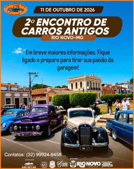 2º Encontro de Carros Antigos