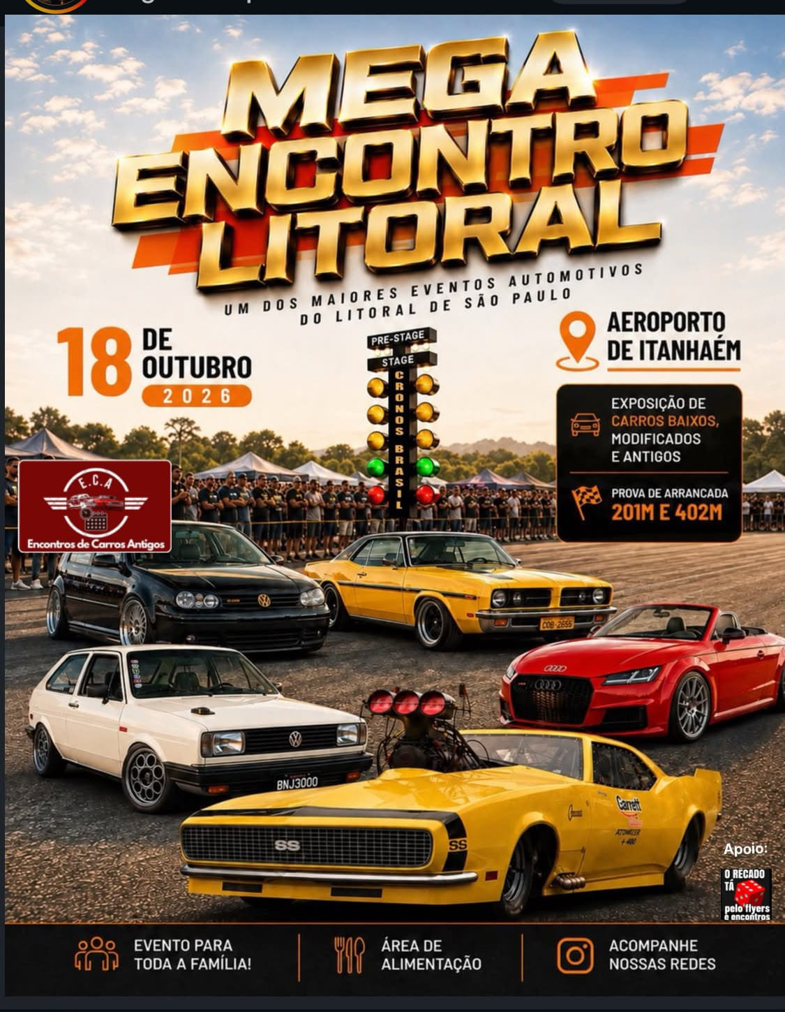 Mega Encontro Litoral - Jardim Oásis, Itanhaém, SP
