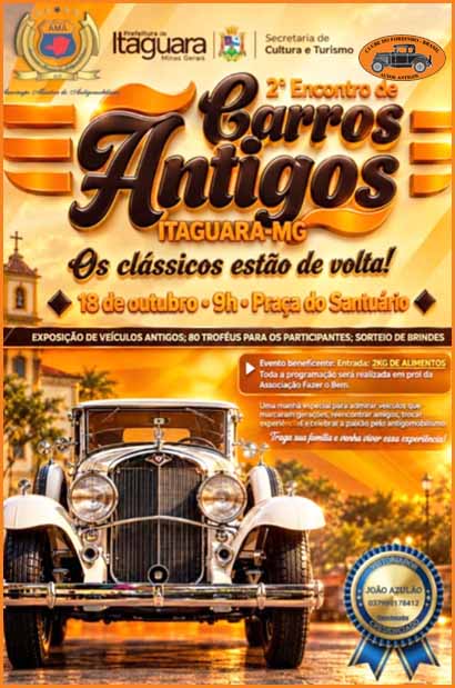 2º Encontro de Carros Antigos