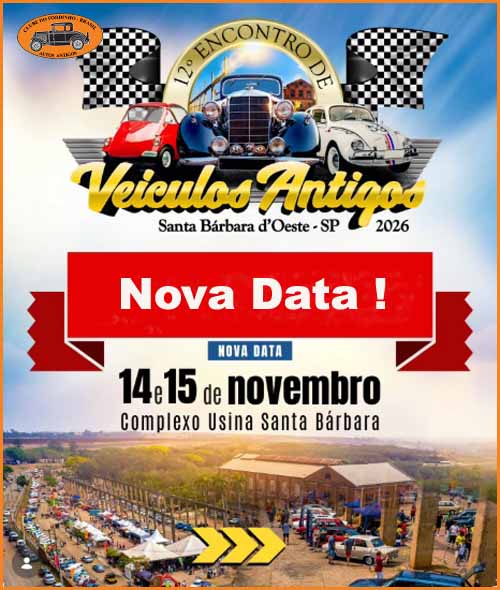 12º Encontro de Veículos Antigos