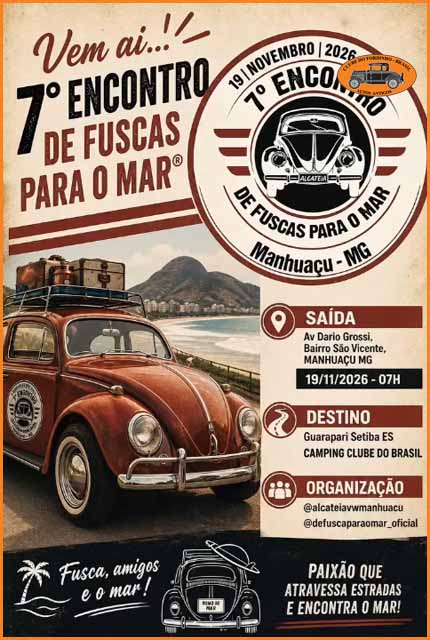 7º Encontro de Fuscas para o Mar