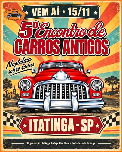 5º Encontro de Carros Antigos