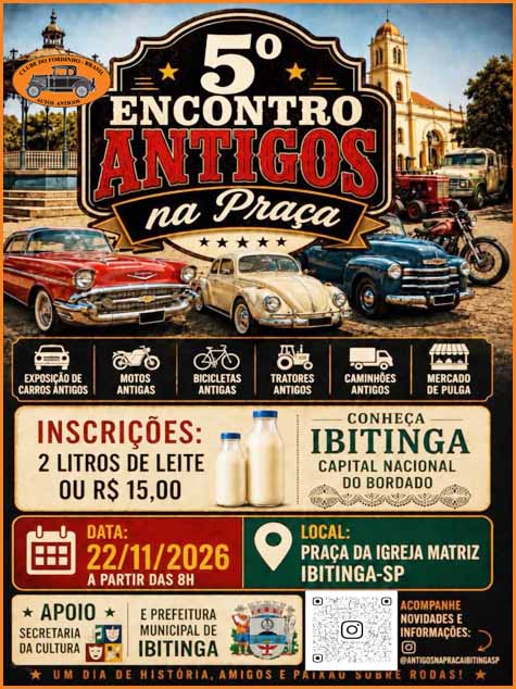 5º Encontro Antigos na Praça