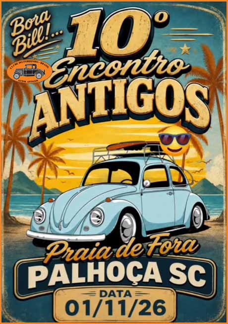 10º Encontro de Antigos - Praia de Fora