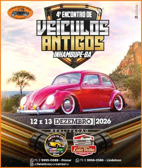 4º Encontro de Veículos Antigos