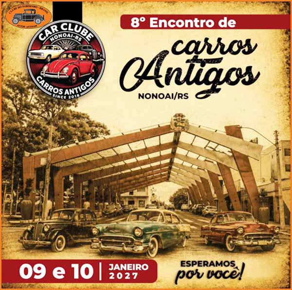 8º Encontro de Carros Antigos