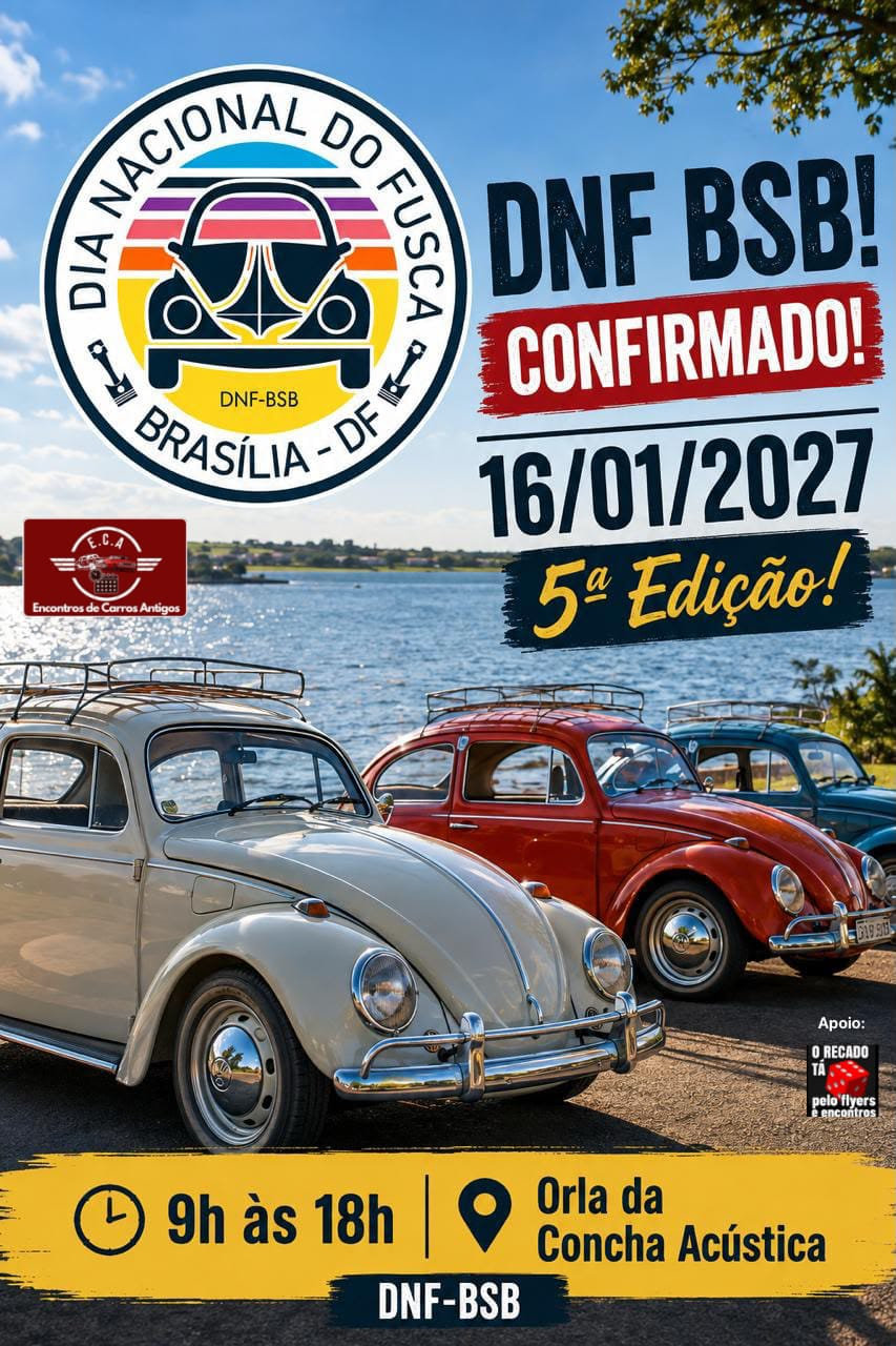 5ª edição Dia nacional do fusca - Brasilia, DF
