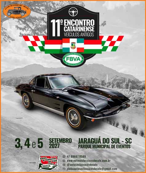 11º Encontro Catarinense de Carros Antigos
